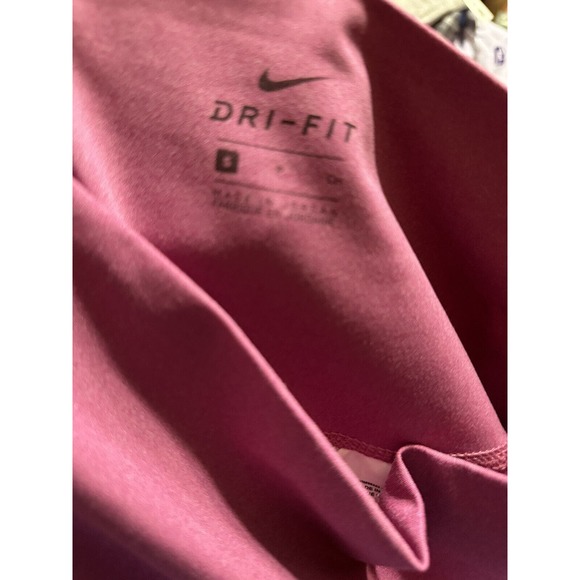 NIKE Women's Dri-FIT Mid-Rise Full Length Leggings Size Small Purple - Picture 5 of 5